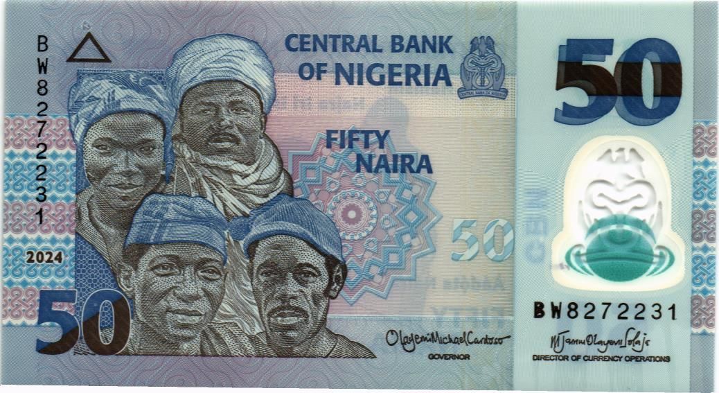 НИГЕРИЯ 50 НАЙРА мини 1