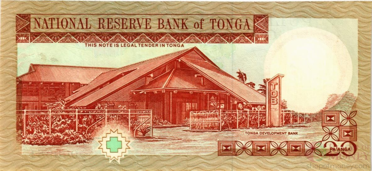 ТОНГА 20 ПААНГА (НИЗКИЙ НОМЕР) мини 2