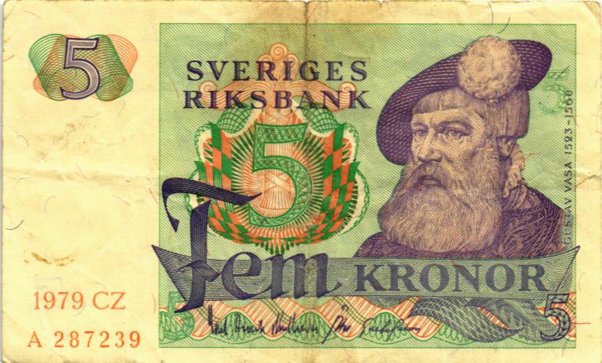 ШВЕЦИЯ 5 КРОН мини 1