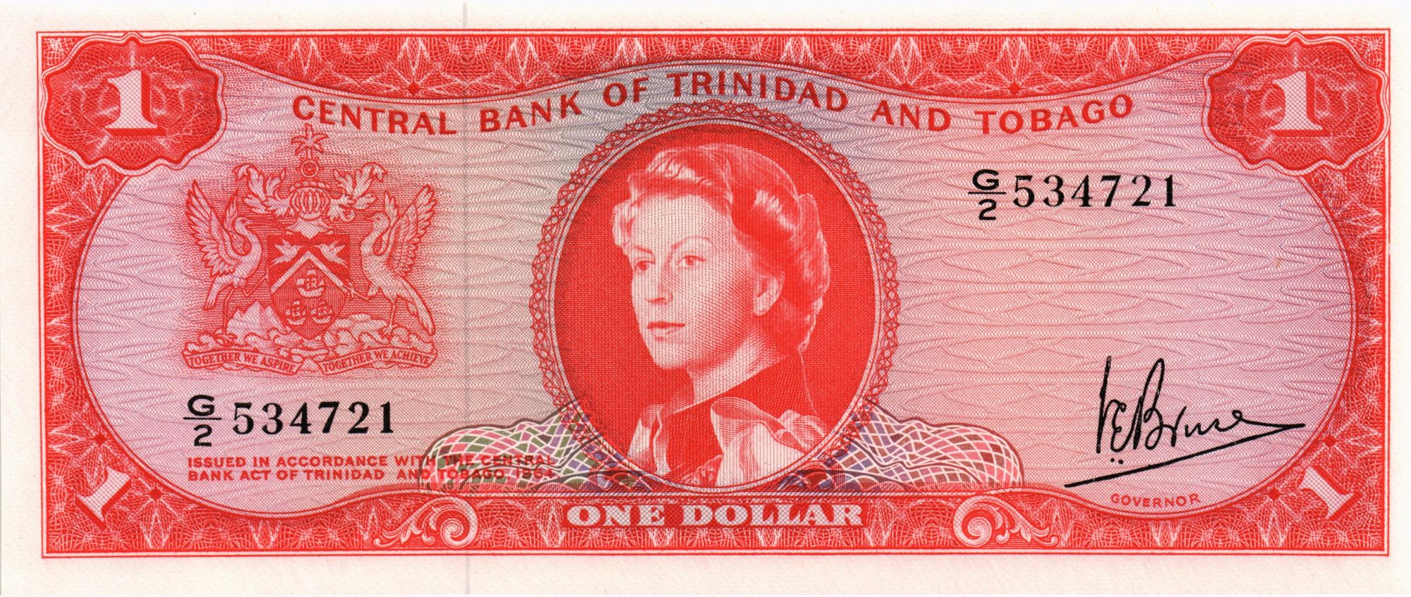 ТРИНИДАД И ТОБАГО 1 ДОЛЛАР