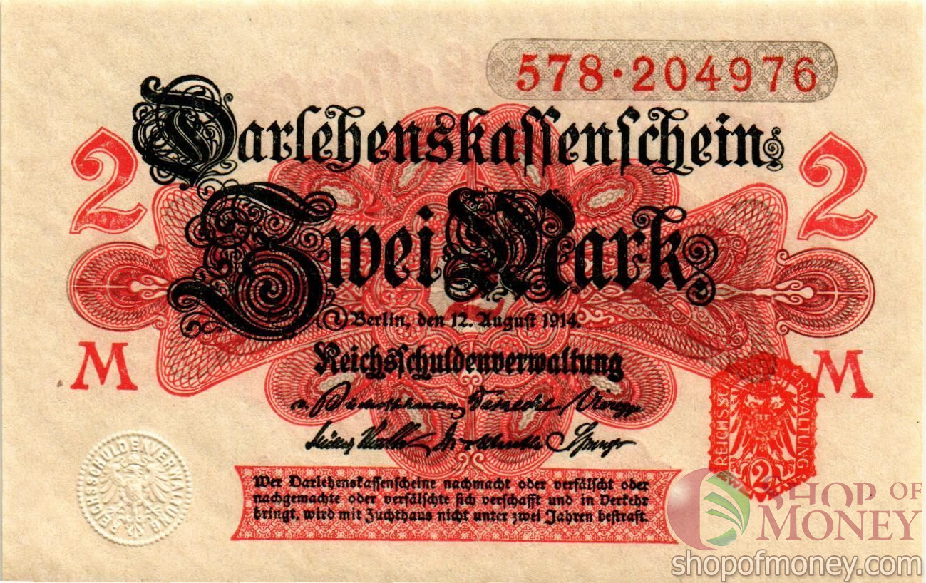 ГЕРМАНИЯ 2 МАРКИ мини 1