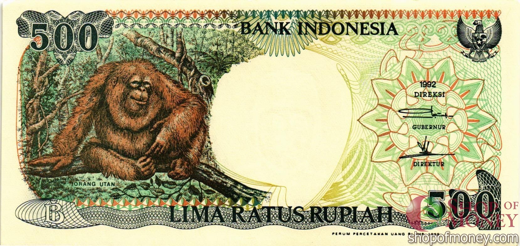 ИНДОНЕЗИЯ 500 РУПИЙ мини 1