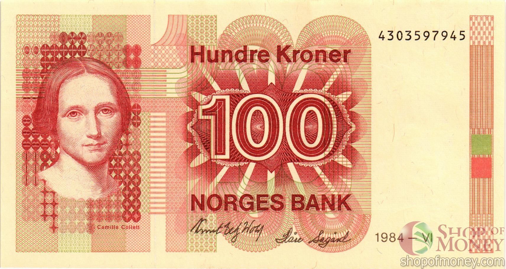 НОРВЕГИЯ 100 КРОН мини 1