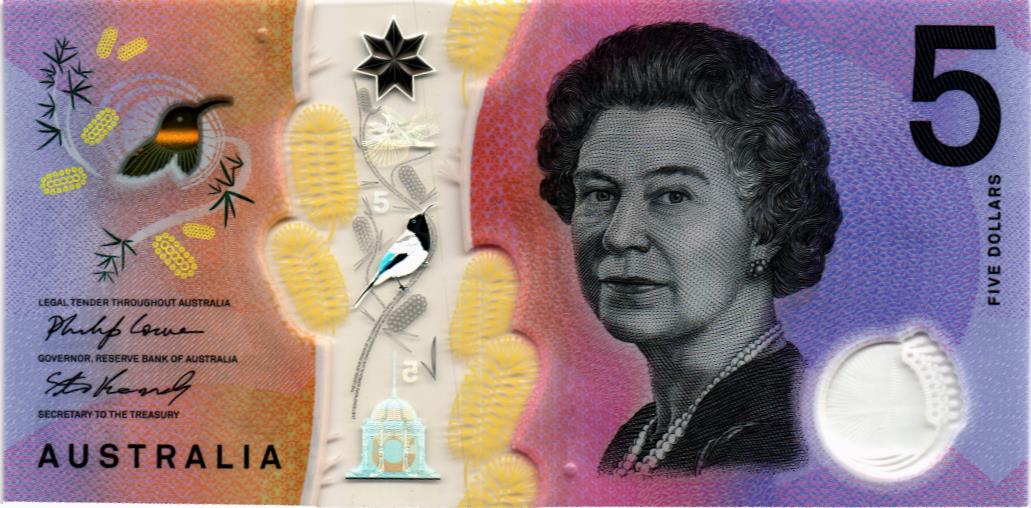 АВСТРАЛИЯ 5 ДОЛЛАРОВ