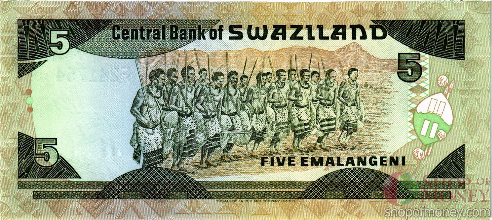 СВАЗИЛЕНД 5 ЭМАЛАНГЕНИ мини 2