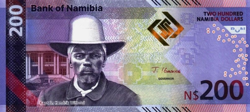 НАМИБИЯ 200 ДОЛЛАРОВ