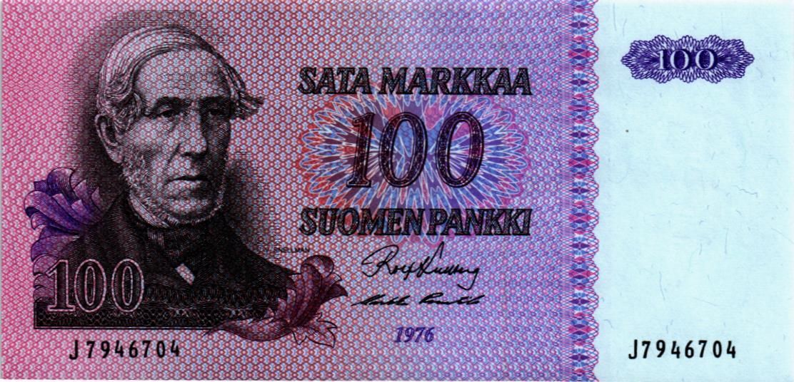 ФИНЛЯНДИЯ 100 МАРОК