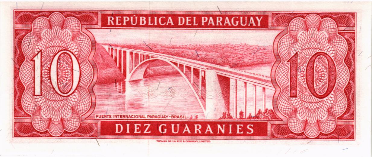 ПАРАГВАЙ 10 ГУАРАНИ мини 2