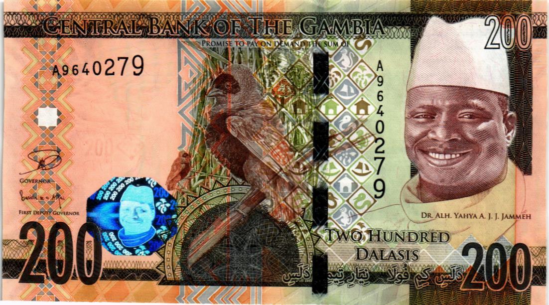 ГАМБИЯ 200 ДАЛАСИ мини 1
