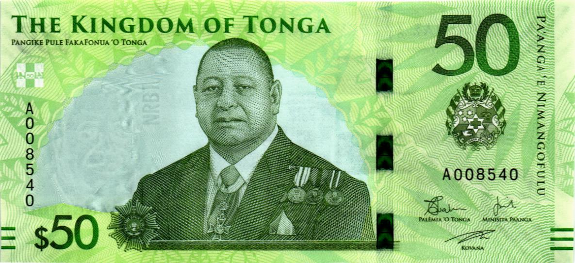 ТОНГА 50 ПААНГА