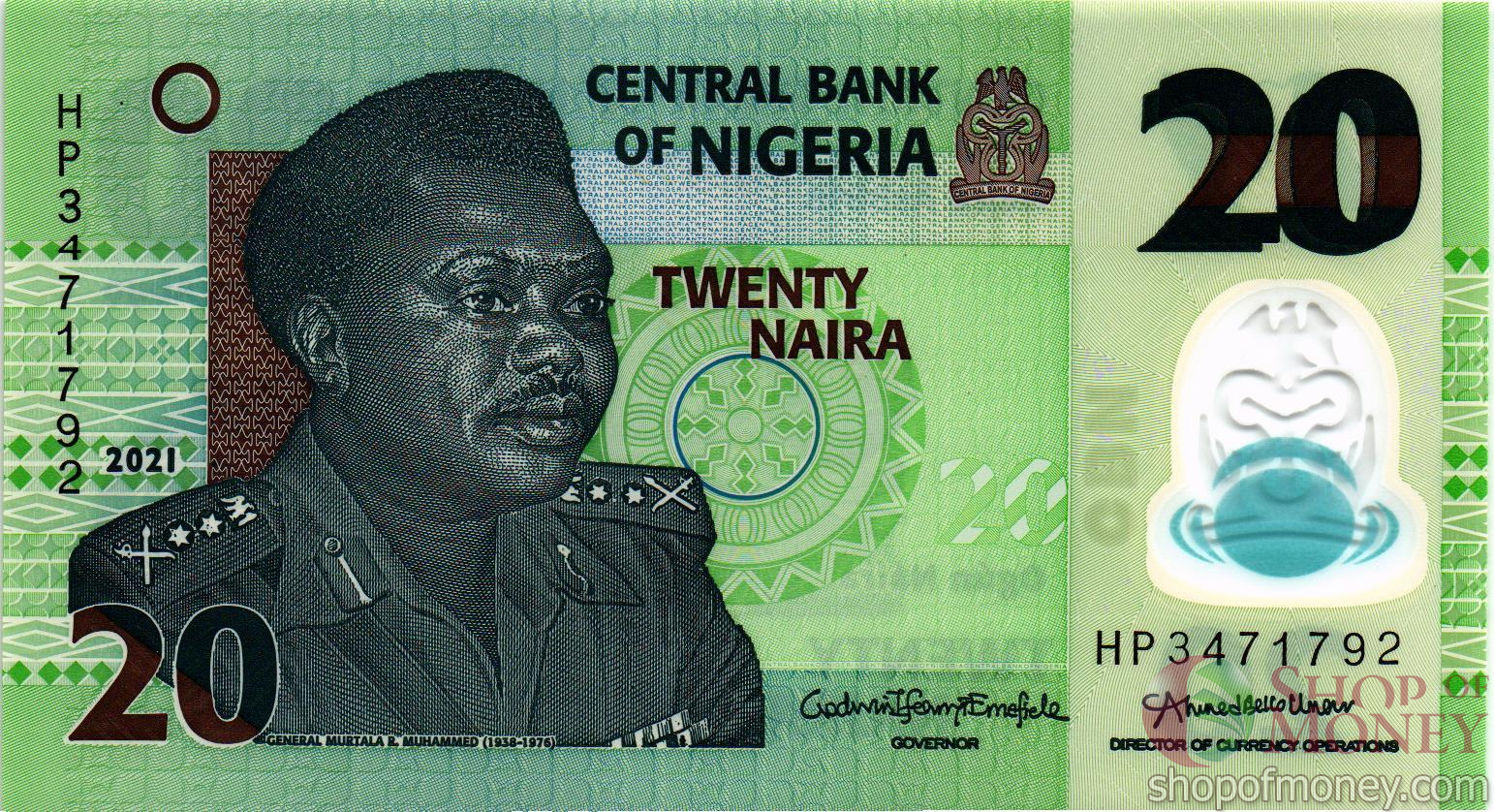 НИГЕРИЯ 20 НАЙРА