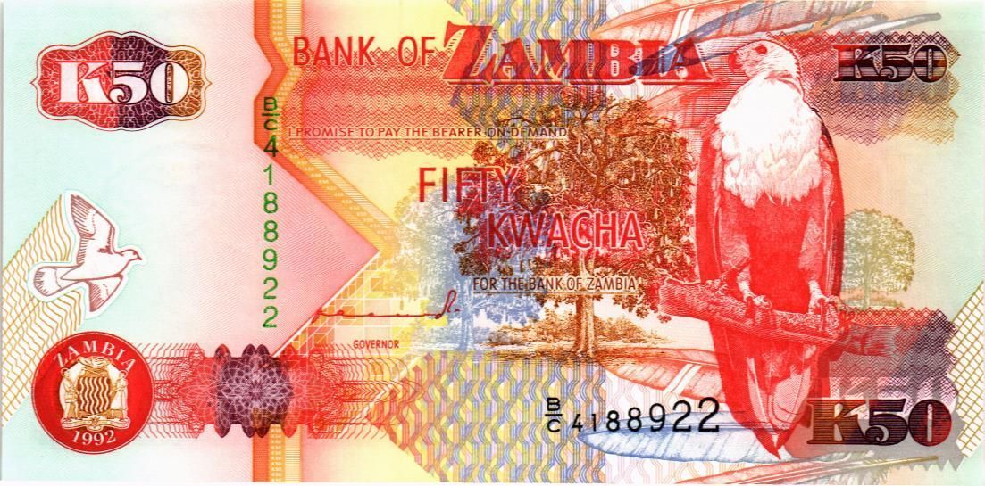 ЗАМБИЯ 50 КВАЧА мини 1