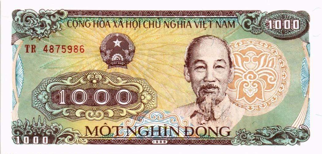 ВЬЕТНАМ 1000 ДОНГ