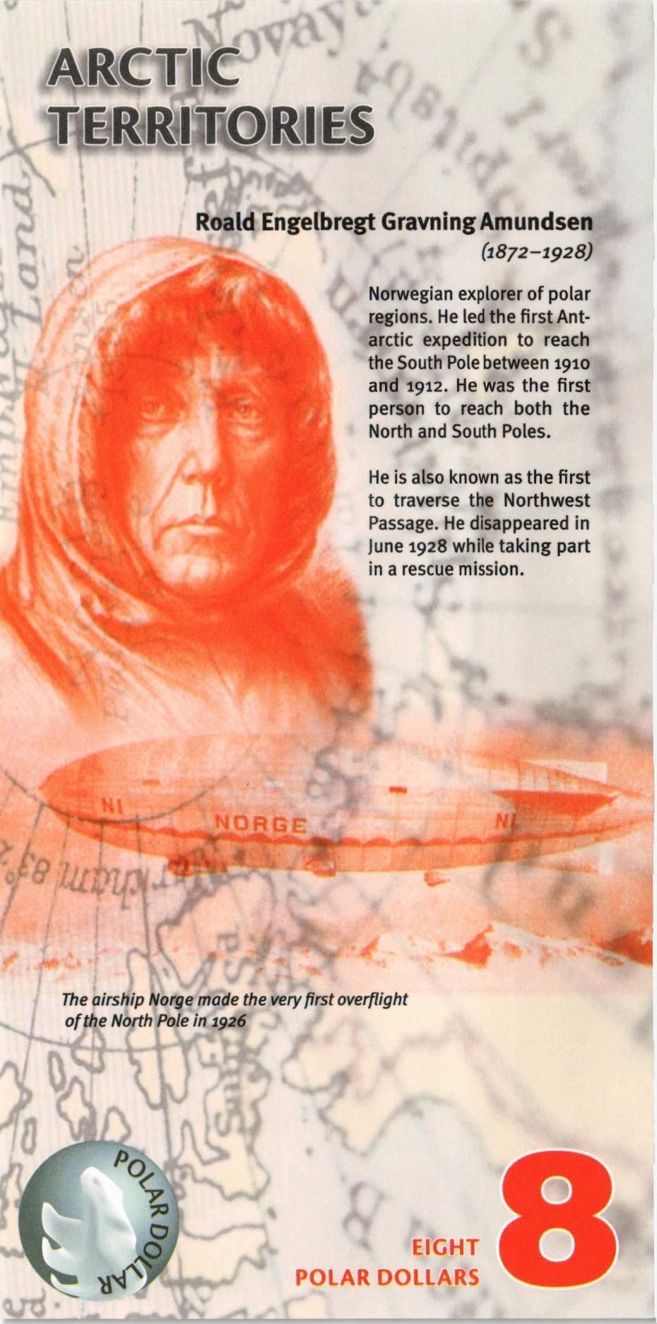 АРКТИЧЕСКИЕ ТЕРРИТОРИИ 8 ДОЛЛАРОВ мини 2