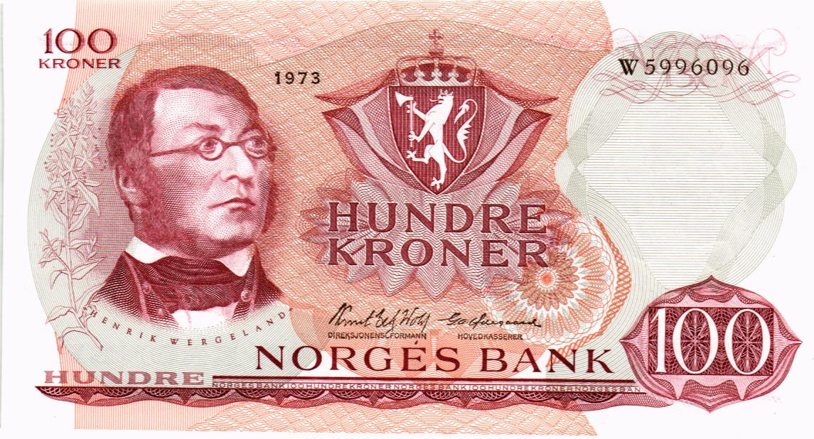 НОРВЕГИЯ 100 КРОН мини 1