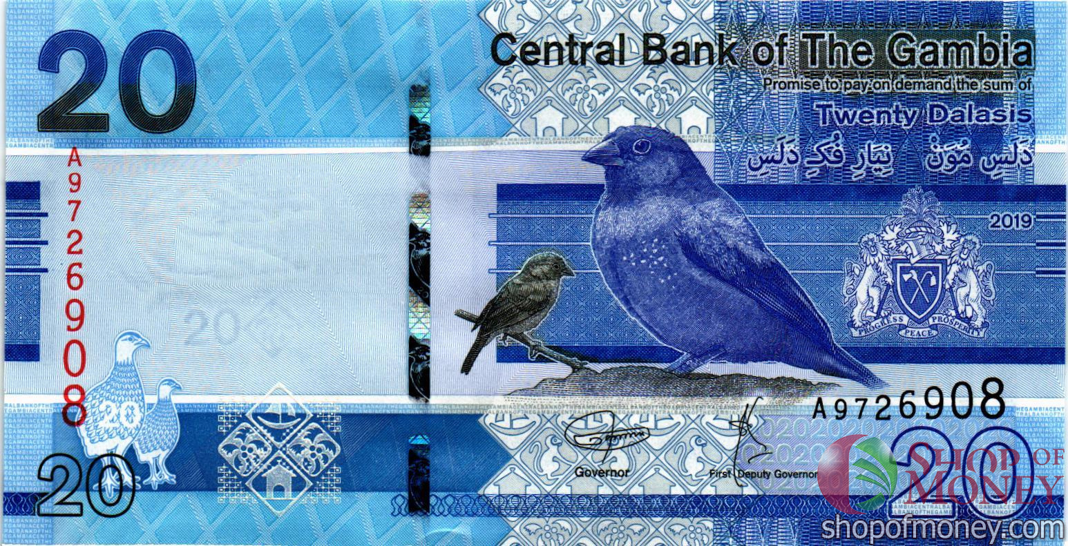 ГАМБИЯ 20 ДАЛАСИ мини 1