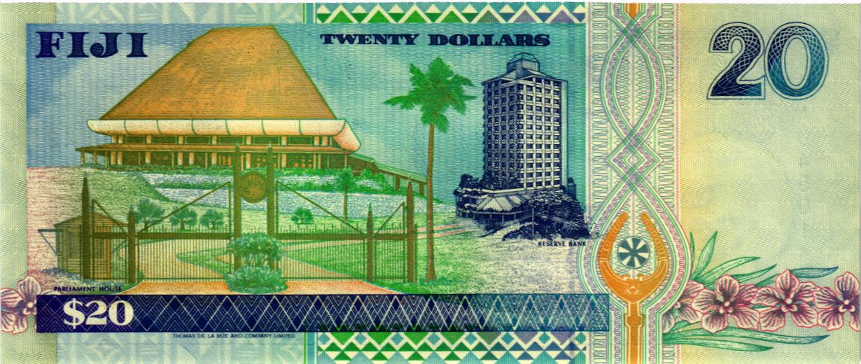 ФИДЖИ 20 ДОЛЛАРОВ мини 2