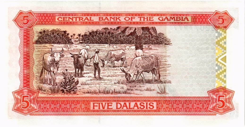 ГАМБИЯ 5 ДАЛАСИ мини 2