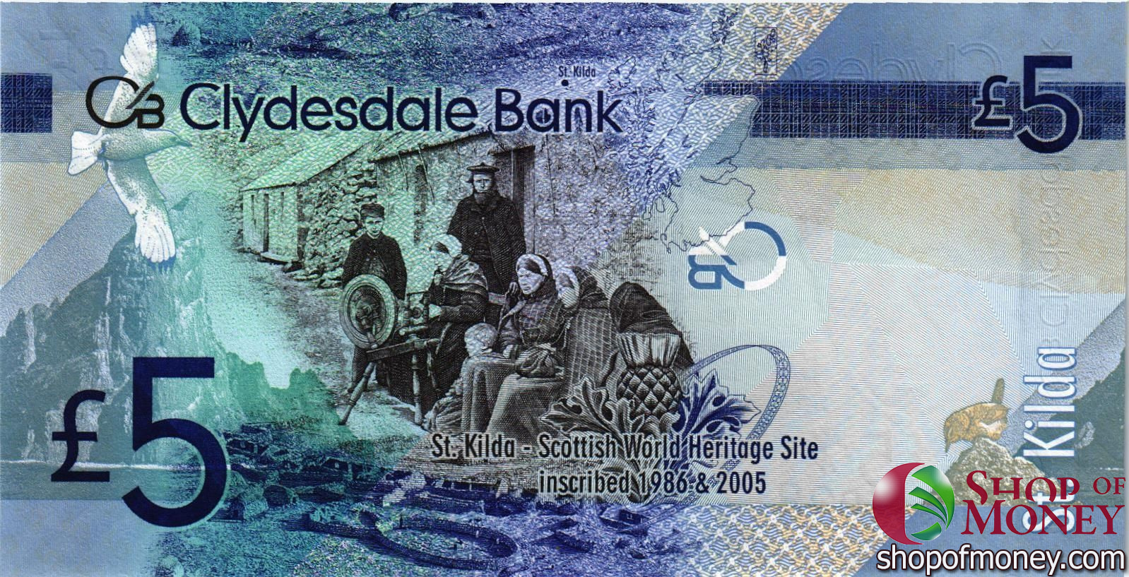 ШОТЛАНДИЯ 5 ФУНТОВ мини 3