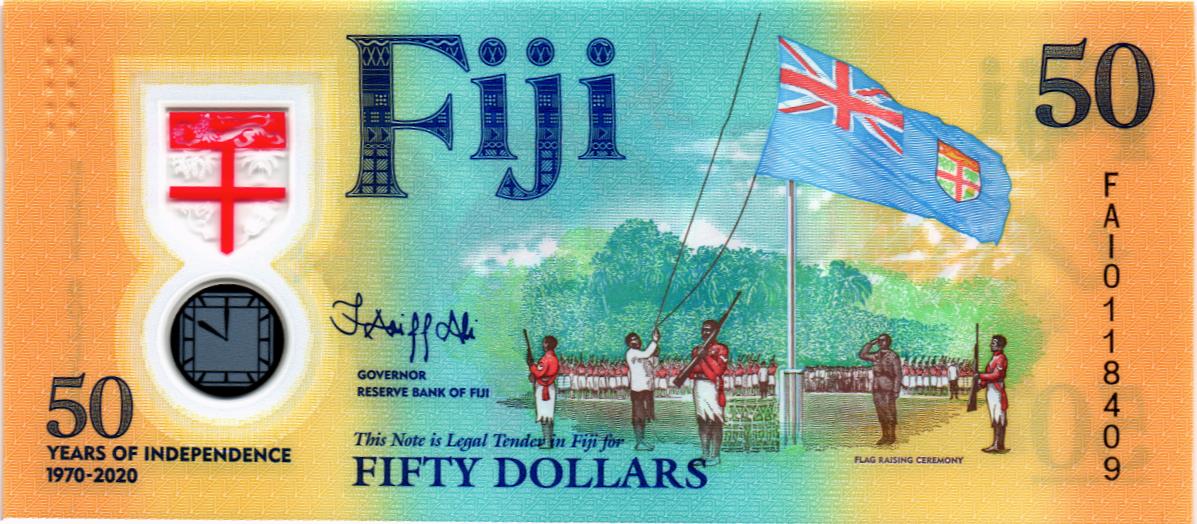 ФИДЖИ 50 ДОЛЛАРОВ мини 1