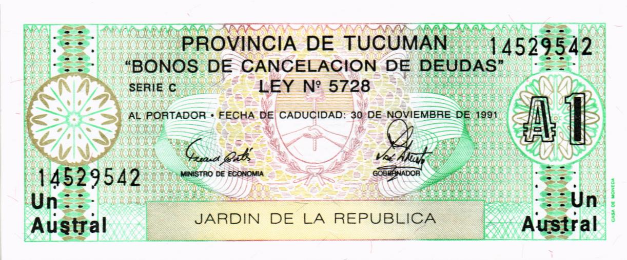 АРГЕНТИНА 1 АУСТРАЛ