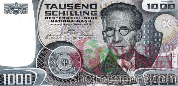 АВСТРИЯ 1000 ШИЛЛИНГОВ