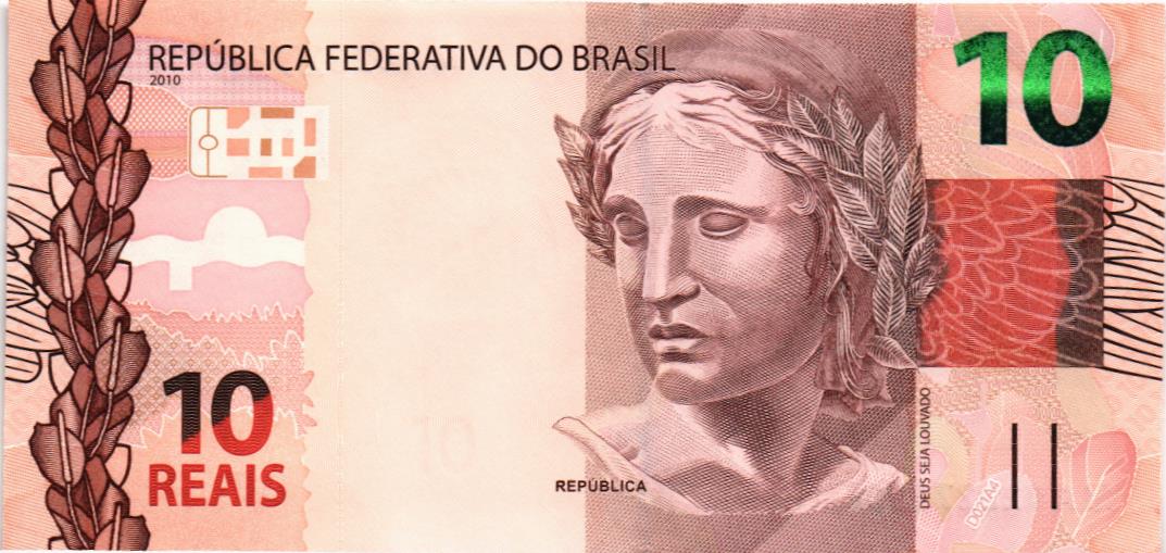 БРАЗИЛИЯ 10 РЕАЛ