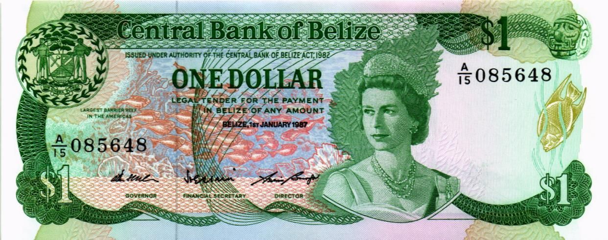 БЕЛИЗ 1 ДОЛЛАР мини 1
