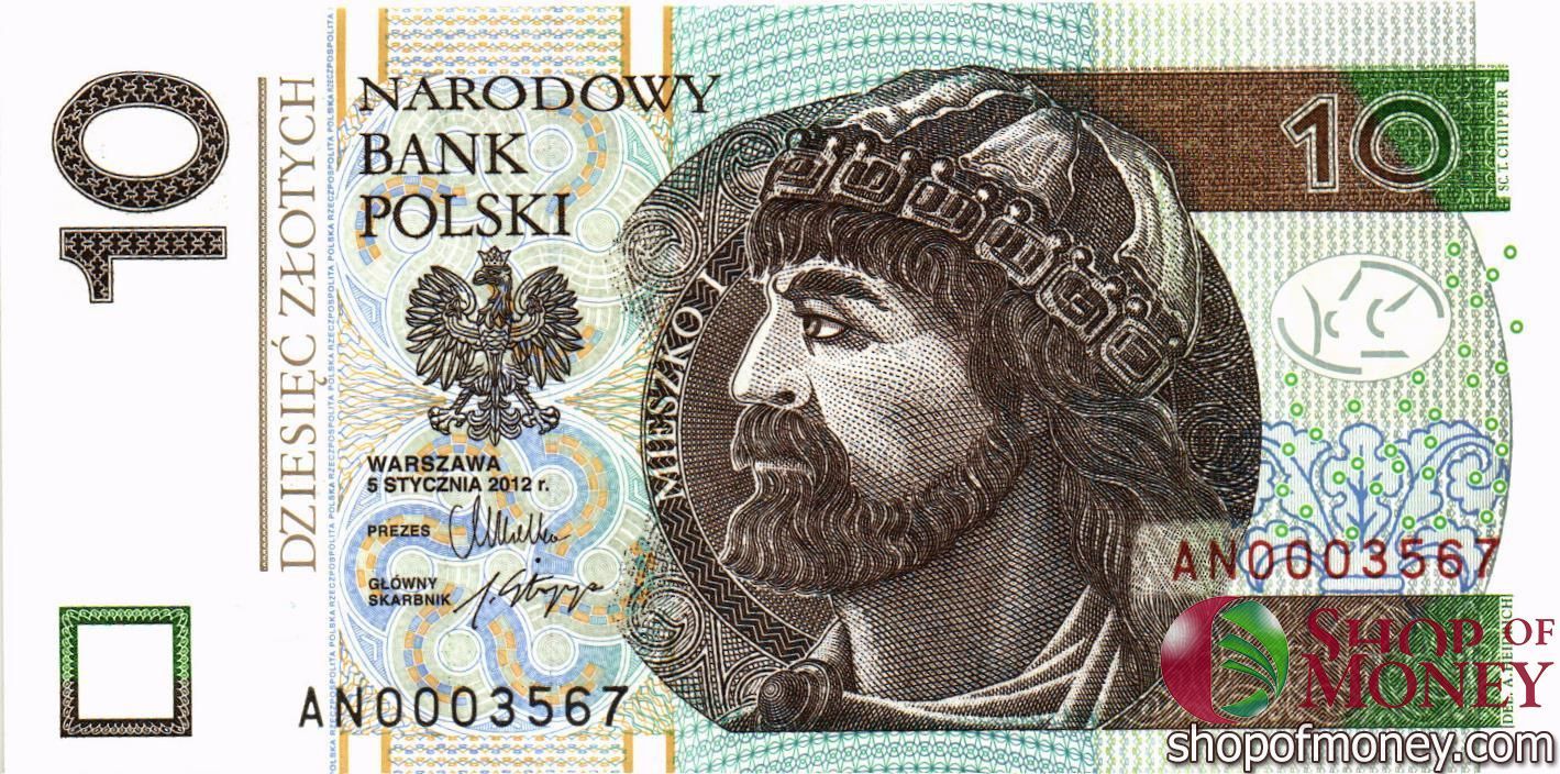 ПОЛЬША 10 ЗЛОТЫХ