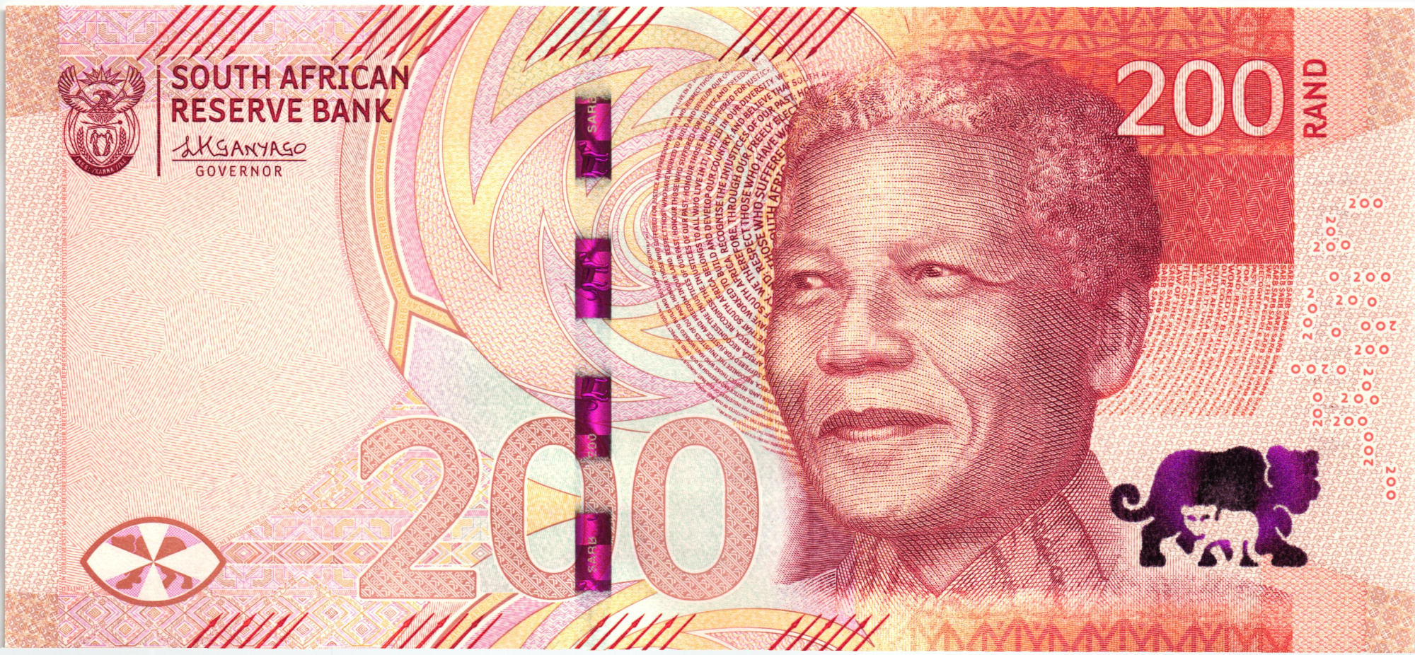 ЮАР 200 РАНД