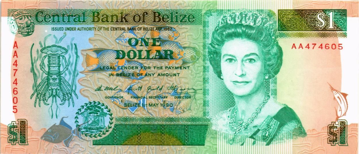 БЕЛИЗ 1 ДОЛЛАР мини 1