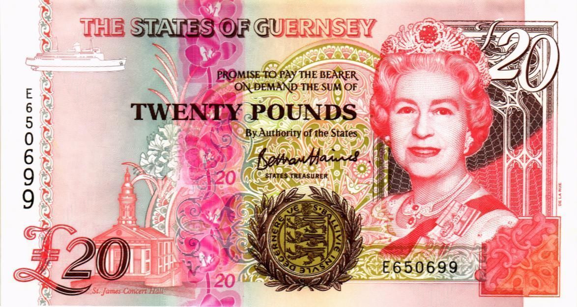 ГЕРНСИ 20 ФУНТОВ