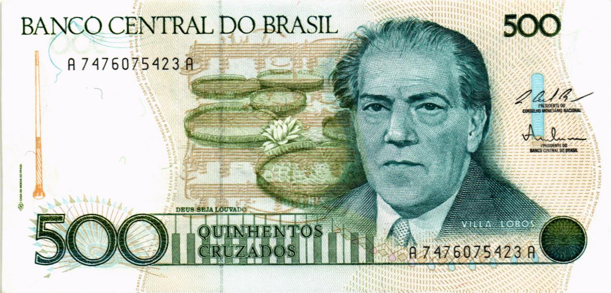 БРАЗИЛИЯ 500 КРУЗАДО