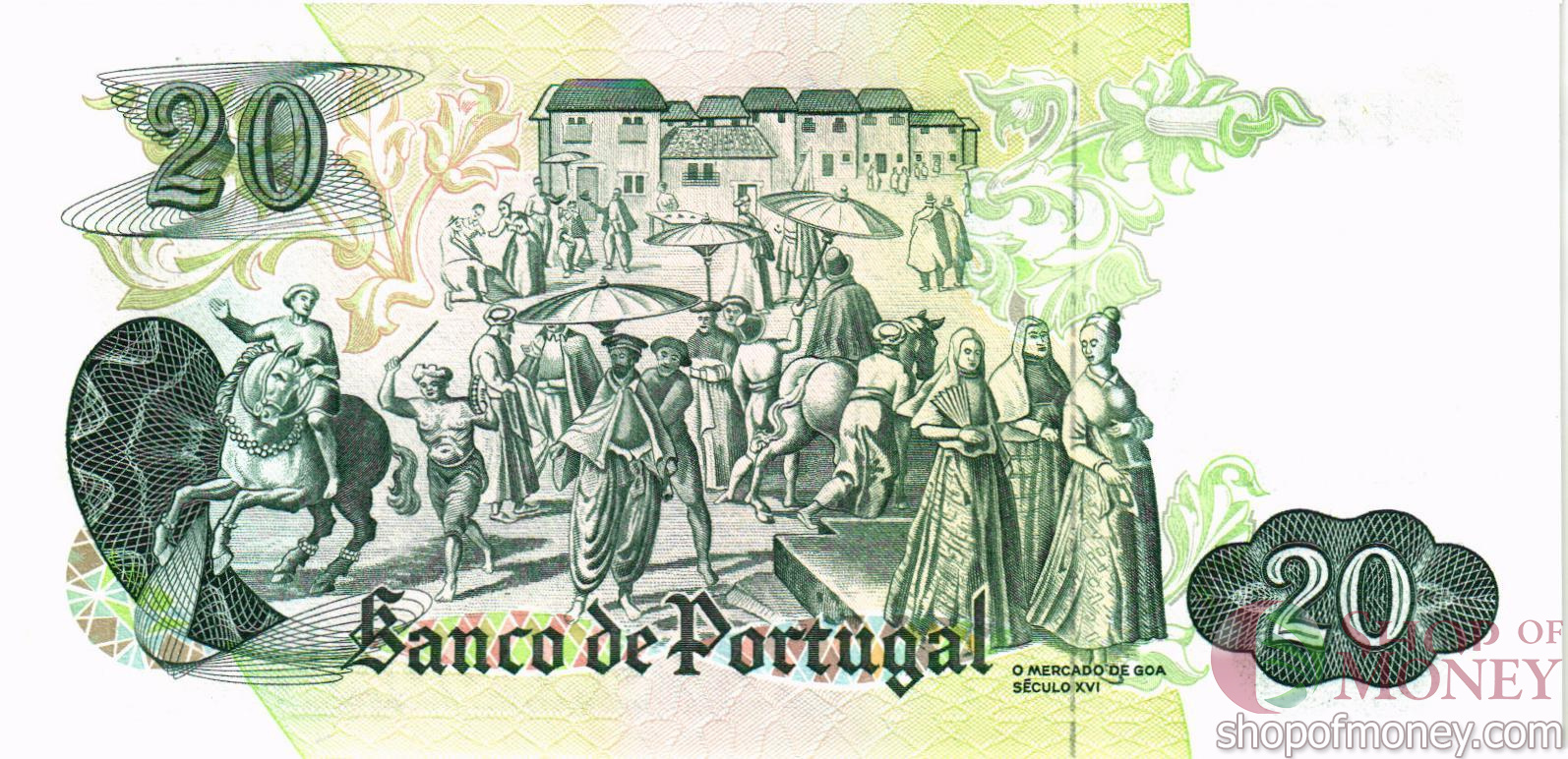 ПОРТУГАЛИЯ 20 ЭСКУДО мини 2