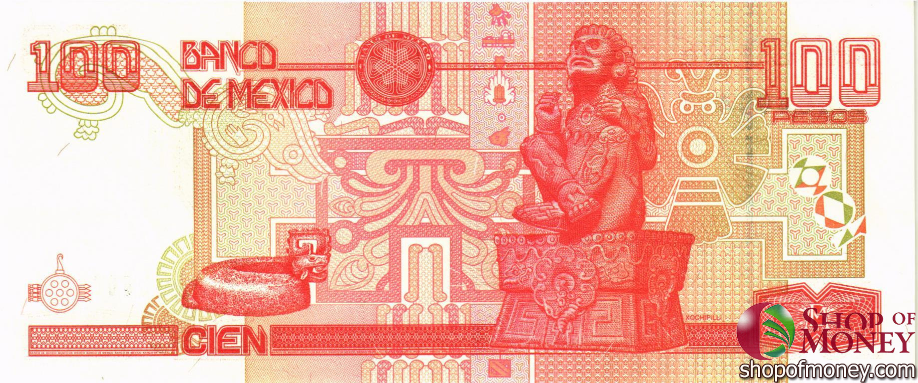 МЕКСИКА 500-200-100-50-20 ПЕСО мини 8