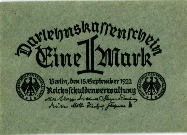 ГЕРМАНИЯ 1 МАРКА мини 1