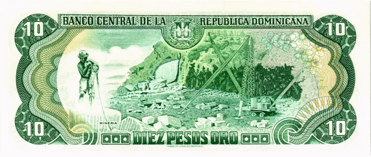 ДОМИНИКАНСКАЯ РЕСПУБЛИКА 10 ПЕСО мини 2