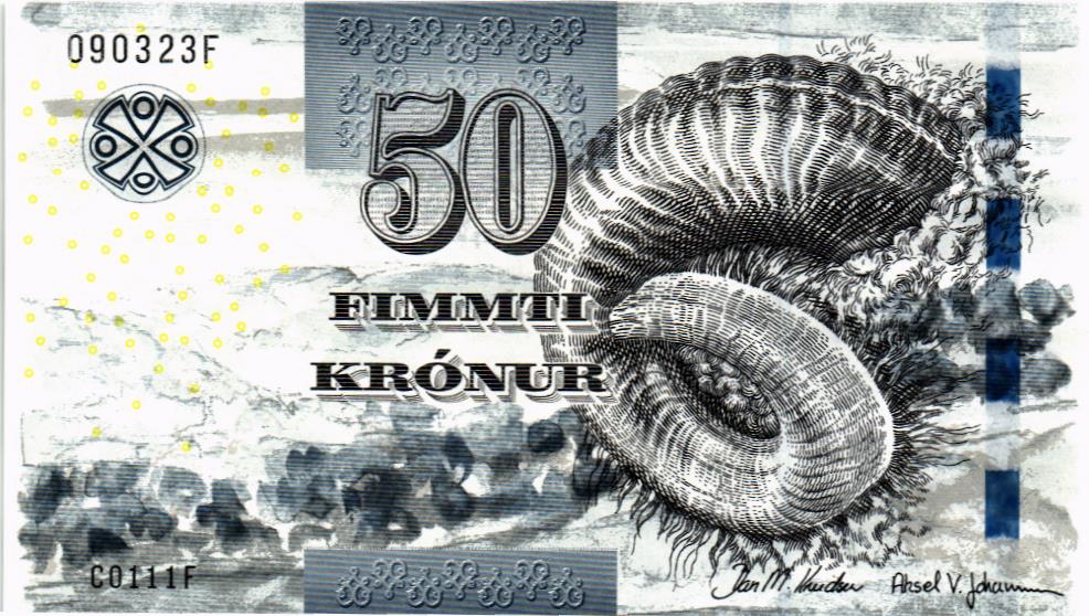 ФАРЕРСКИЕ ОСТРОВА 50 КРОН