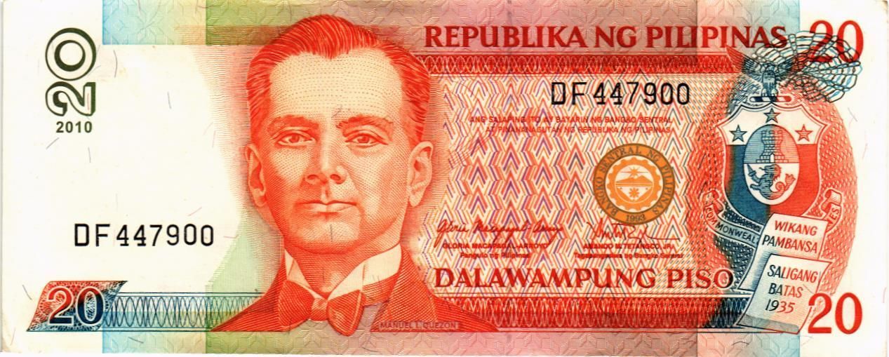 ФИЛИППИНЫ 20 ПЕСО