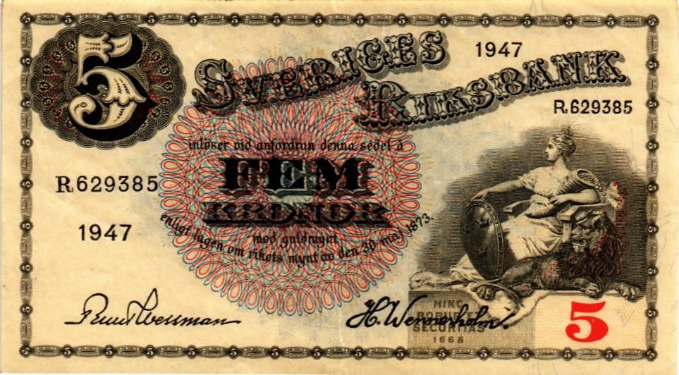 ШВЕЦИЯ 5 КРОН мини 1