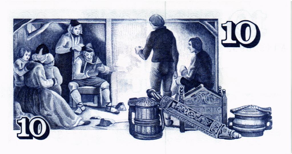 ИСЛАНДИЯ 10 КРОН мини 2