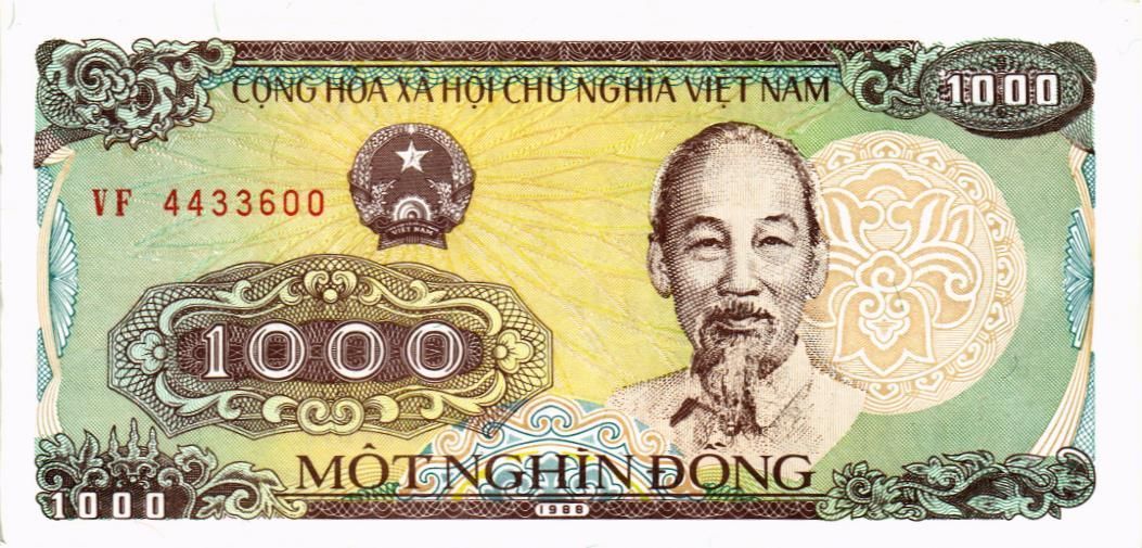 ВЬЕТНАМ 1000 ДОНГ мини 1