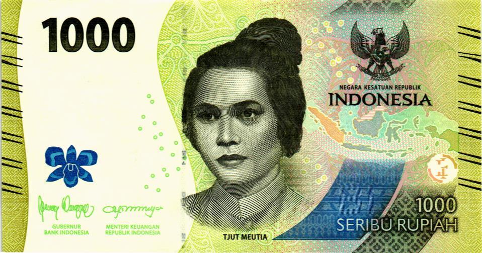 ИНДОНЕЗИЯ 1000 РУПИЙ мини 1