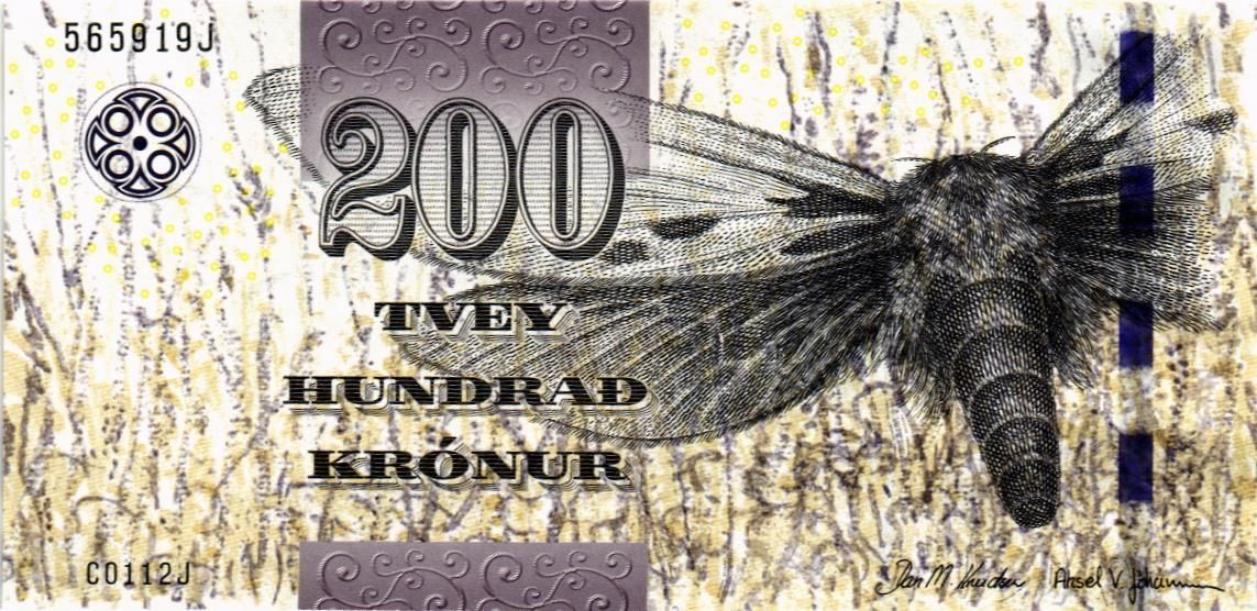 ФАРЕРСКИЕ ОСТРОВА 200 КРОН