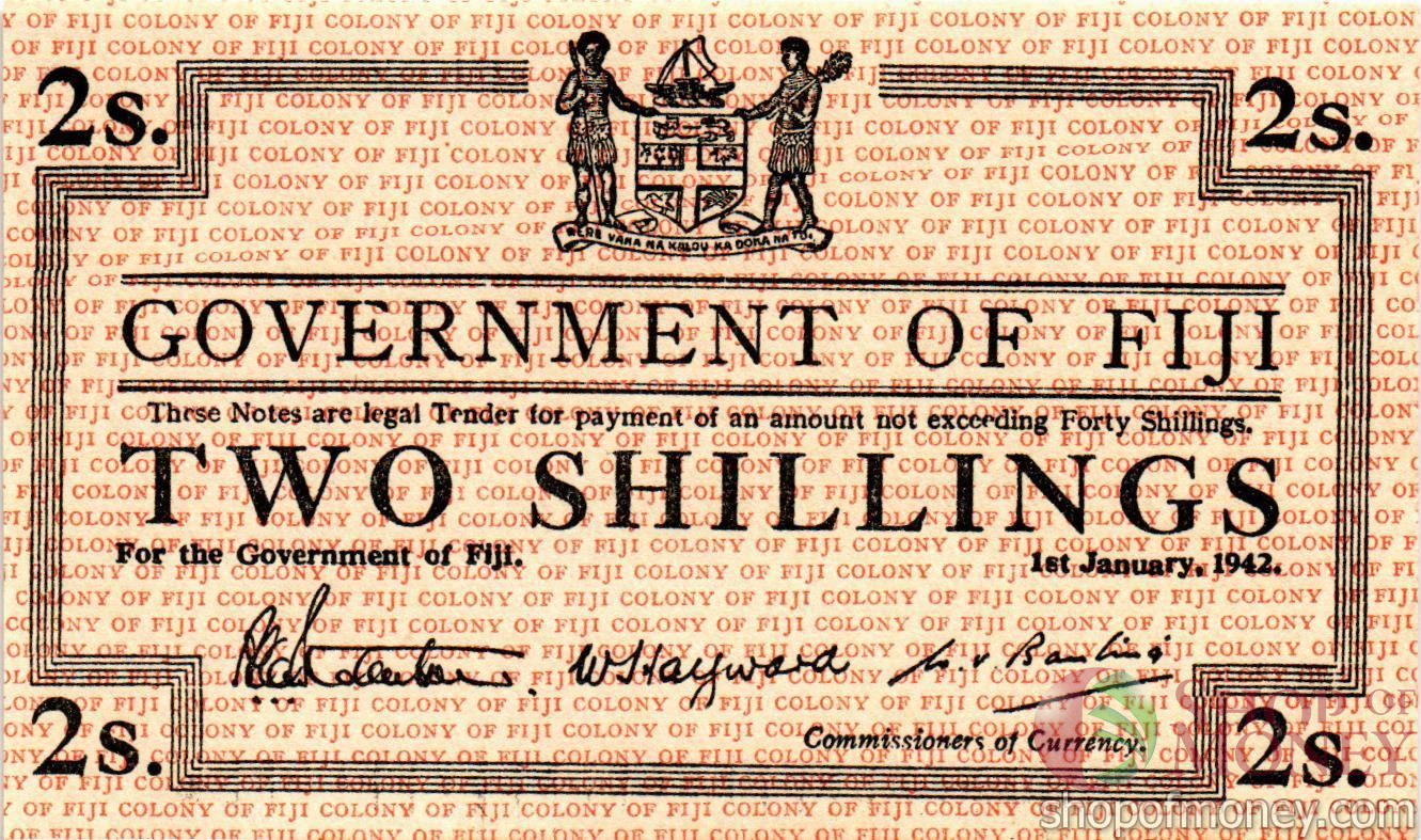 ФИДЖИ 2 ШИЛЛИНГА