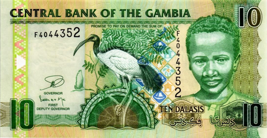 ГАМБИЯ 10 ДАЛАСИ мини 1