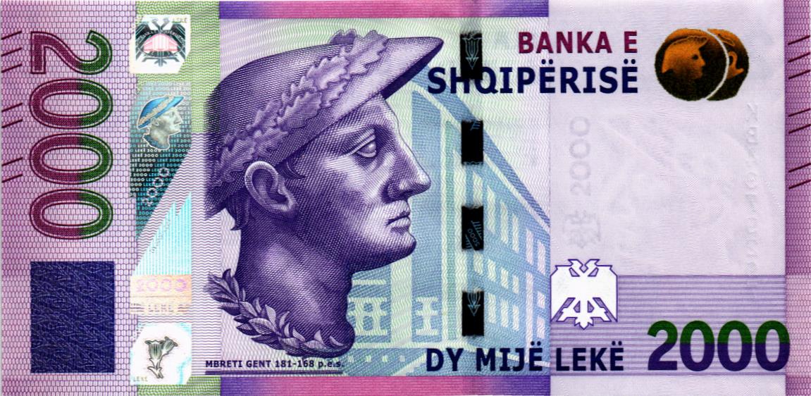АЛБАНИЯ 2000 ЛЕК