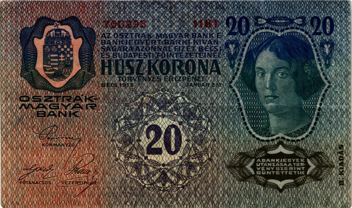 АВСТРИЯ 20 КРОН мини 2