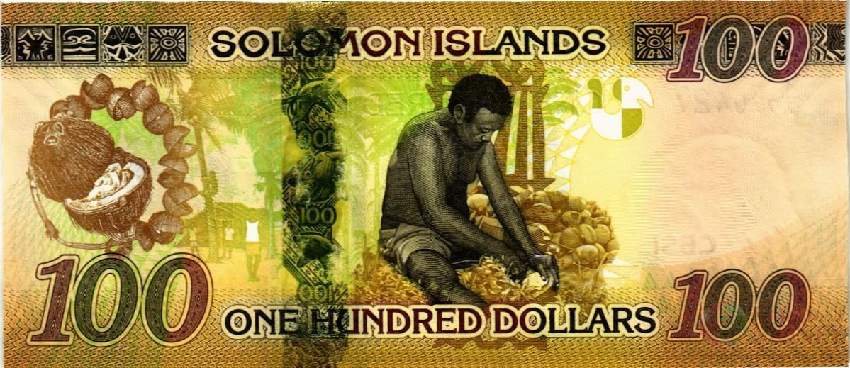 СОЛОМОНОВЫ ОСТРОВА 100 ДОЛЛАРОВ мини 2