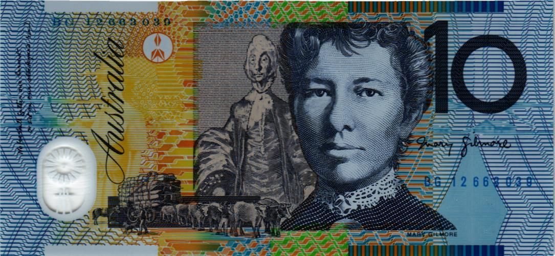 АВСТРАЛИЯ 10 ДОЛЛАРОВ мини 2